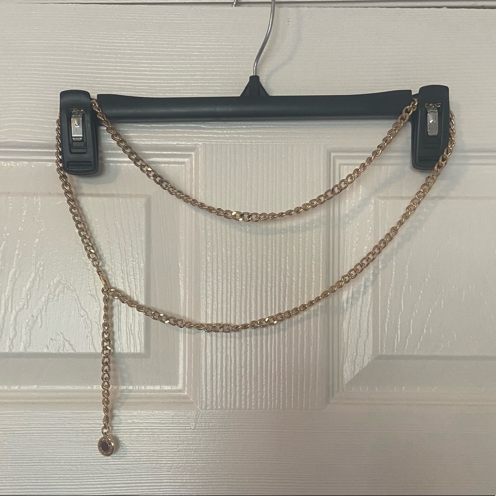 weworewhat gold chain belt